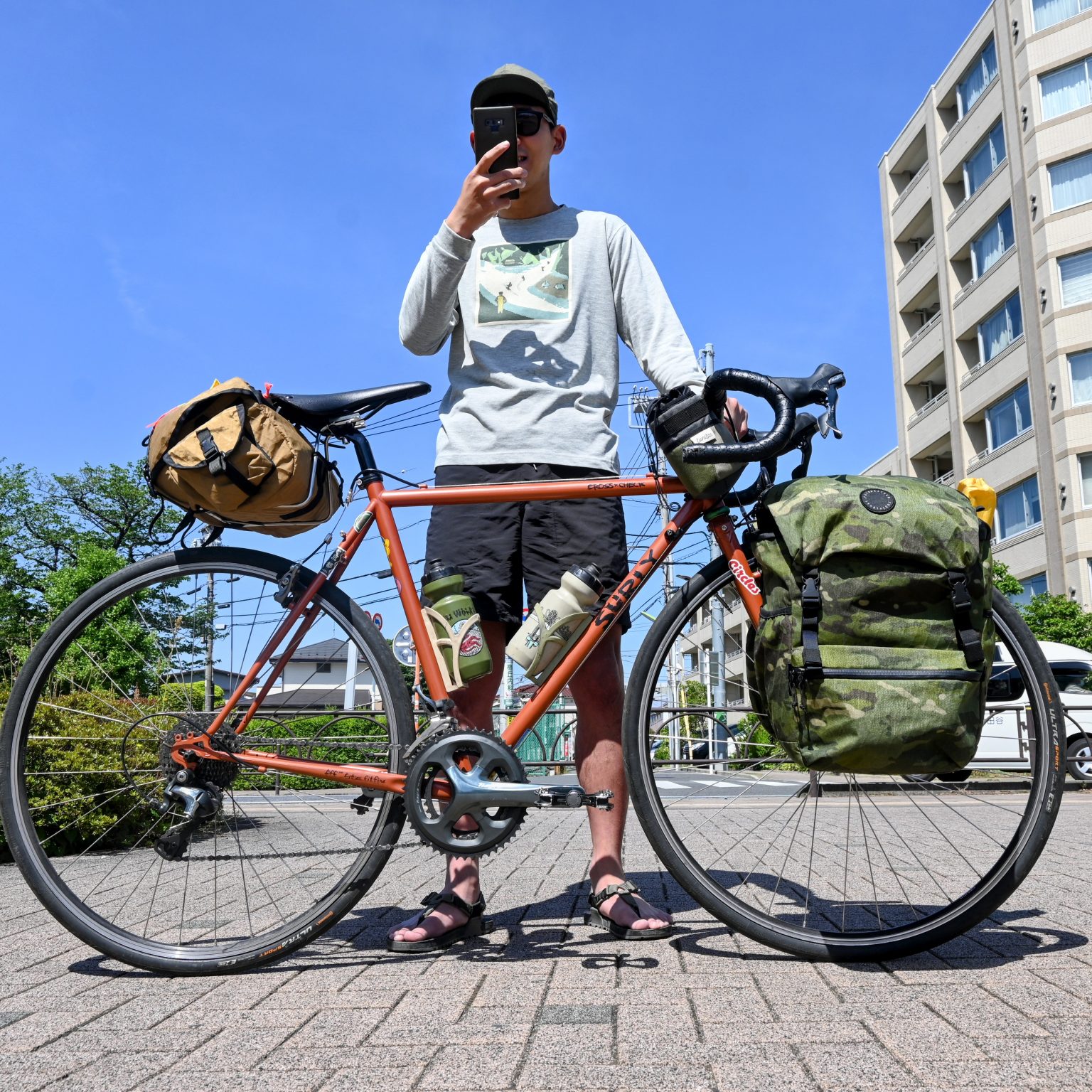 自転車 ソロ キャンプ